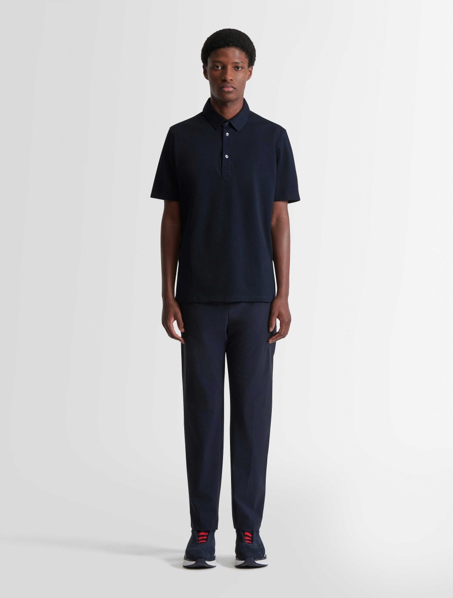 Hommes Fusalp T-Shirts Et Polos | Polo A Manches Courtes Germain