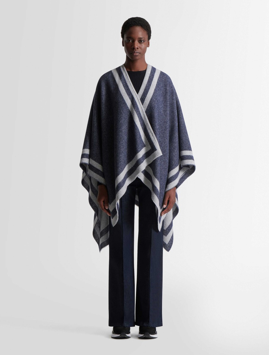 Femmes Fusalp Accessoires | Poncho Jacquard